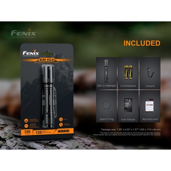 LEDライト ”E20V2” FENIX(フェニックス)