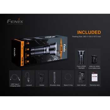 充電式LEDライト ”LR50R” FENIX(フェニックス)