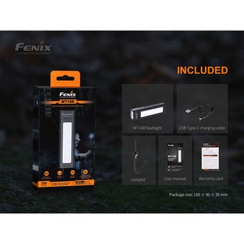 充電式LEDワークライト WT16R FENIX(フェニックス)