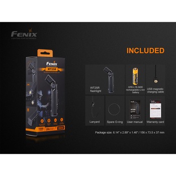 充電式LEDワークライト WT25R FENIX(フェニックス)