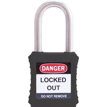 ロックアウト用南京錠 ステンレス製シャックル - イファム