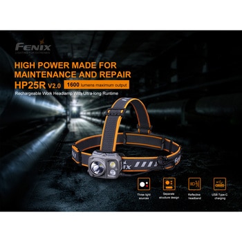 HP25RV20GRAY 充電式LEDライト HP25RV20GRAY 1個 FENIX(フェニックス