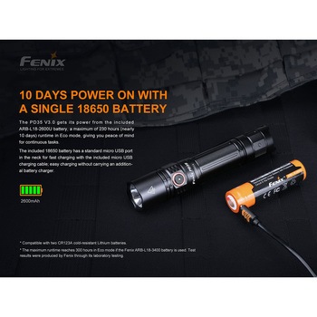 充電式LEDライト PD35V30 FENIX(フェニックス)