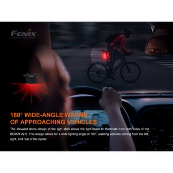 充電式LEDバイクライト BC05RV20 FENIX(フェニックス)