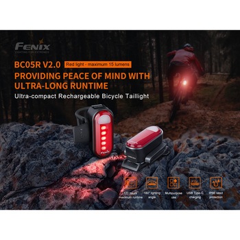 充電式LEDバイクライト BC05RV20 FENIX(フェニックス)