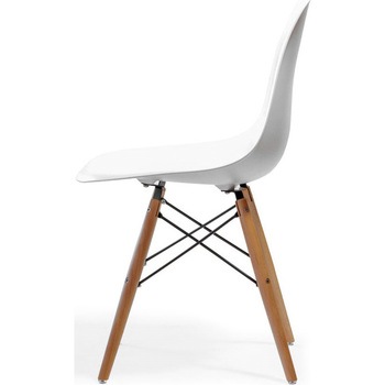 シェルチェア wood(ビーチ材)脚座面FRP(matt) E-comfort