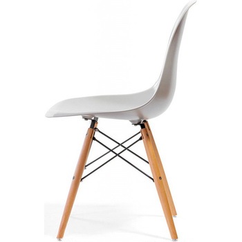 シェルチェア wood(ビーチ材)脚座面FRP(matt) E-comfort