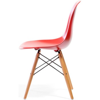 シェルチェア wood(ビーチ材)脚座面FRP(matt) E-comfort