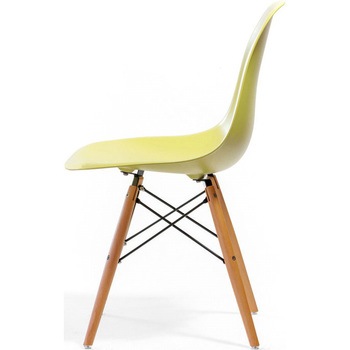 シェルチェア wood(ビーチ材)脚座面FRP(matt) E-comfort