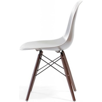シェルチェア wood(ウォールナット材) 脚座面FRP(matt) E-comfort