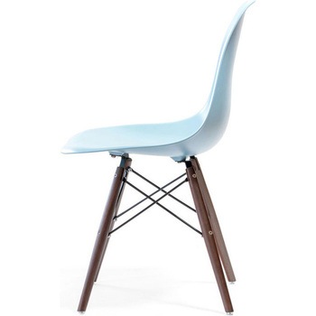 シェルチェア wood(ウォールナット材) 脚座面FRP(matt) E-comfort
