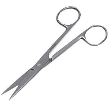 一般外科剪刀 両鈍・直(ネジ止) - フリッツメディコ
