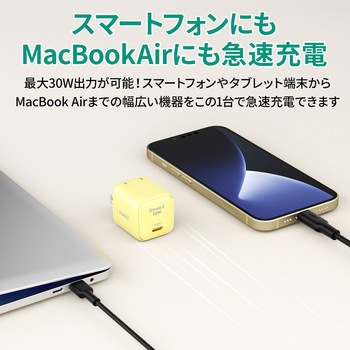 USB充電器 Omnia II 30W PD対応 折りたたみ式 [USB-C 1ポート] AUKEY(オーキー)