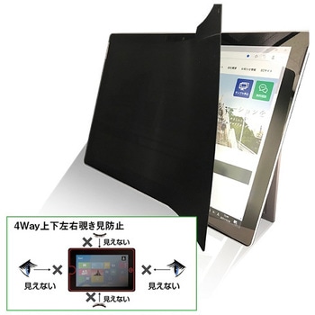 上下左右覗き見防止フィルム ZE4LN 15.6インチ(16：9)凹2型 - 光興業