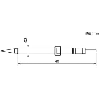 交換こて先 T52シリーズ 白光