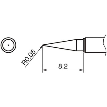 交換こて先 T52シリーズ 白光