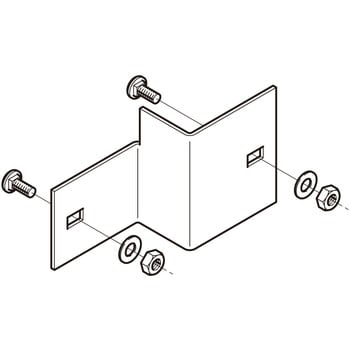 ARRD5-7-70R 段違い口径違い金具 1個 ネグロス電工 【通販サイトMonotaRO】