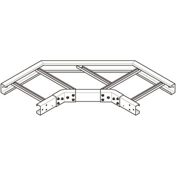 L形分岐ラック ネグロス電工 分岐ケーブルラック 【通販モノタロウ】