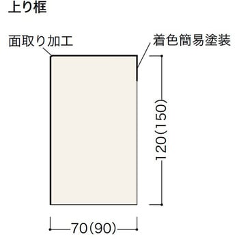 FA-10D6 上り框 天然木突板タイプ 天然木フロア対応 1本 ノダ 【通販