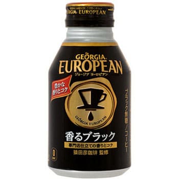 ジョージアヨーロピアン香るブラック 1ケース 290ml 24本 コカ コーラ 通販サイトmonotaro