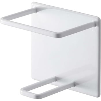 マグネットバスルームチューブ&ボトルホルダー タワー M ブラック 山崎実業