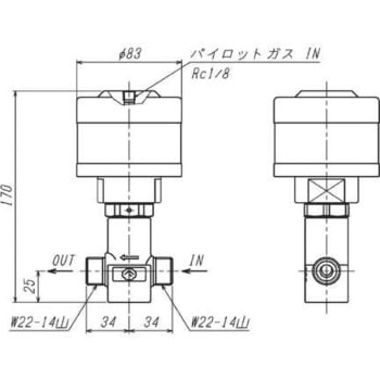 一般工業用Air作動弁 ヤマト産業