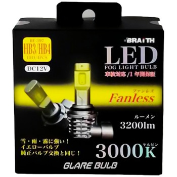 LEDフォグライト イエロー BRAITH(ブレイス)