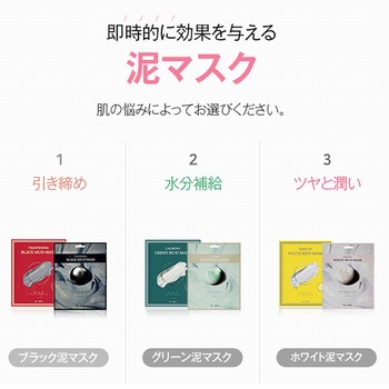 泥マスク MUD MASK エンプレイス
