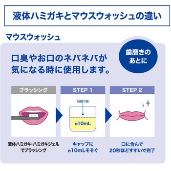 ラクレッシュEX ハミガキジェル&液体ハミガキ&マウスウォッシュセット ジェクス