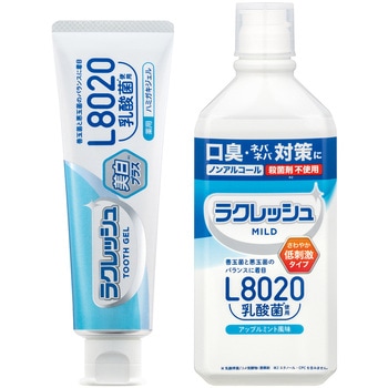 ラクレッシュ ハミガキジェル&マウスウォッシュセット ジェクス
