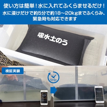 吸水土のう アーネスト