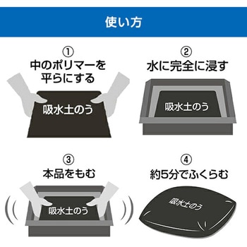吸水土のう アーネスト