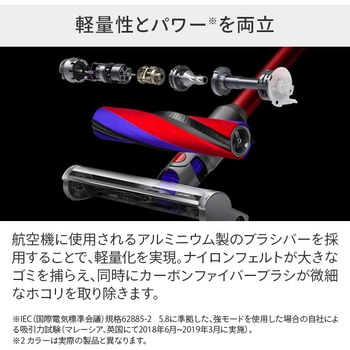 サイクロン式スティック&ハンディクリーナー Dyson V8 Slim Fluffy Extra ダイソン