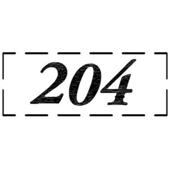 ナンバーシール F30BK ACE(エース)