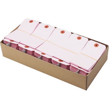 色荷札 針金付 カクケイ