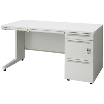 UJデスク 片袖机 ダイヤル錠タイプ(組立サービス付き) プラス(家具)