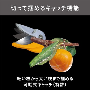 530 軽量すご腕プッシュカット3段式アンビル刃 ムサシ 高枝切用 枝用