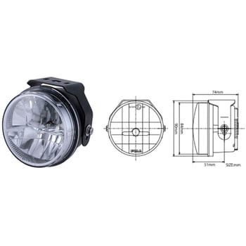 MLSE1 LEDフォグランプKIT PIAA 8W - 【通販モノタロウ】