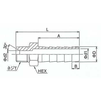 M1-BR異径竹の子 築地製作所