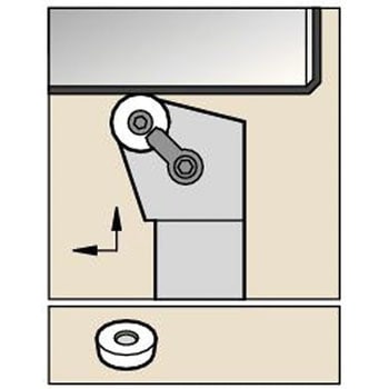 旋削ホルダー MRGN ケナメタル