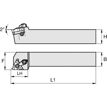 ねじ切りホルダー LT ケナメタル