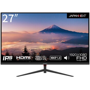 JN-IPS270FLFHD-C65W 27インチ IPS系パネル 65W給電対応 フルHD