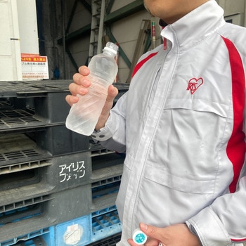 富士山の天然水ラベルレス 500mL アイリスオーヤマ