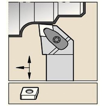 旋削ホルダー DCLN-KC 95° ケナメタル