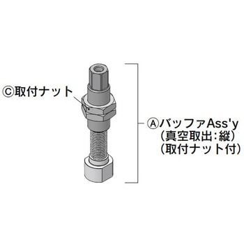 取付ナット SMC