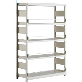 スチールラック 災害備蓄ラック M2型 1160X450XH1800 5段 単体 - TRUSCO