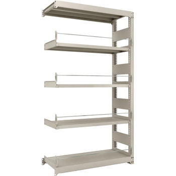 スチールラック 災害備蓄ラック M3型 1200X471XH2100 5段 連結 - TRUSCO