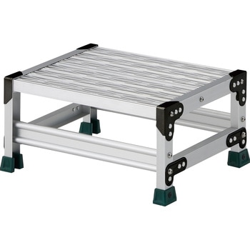 作業用踏台 アルミ製・グレーチング仕様 TRUSCO