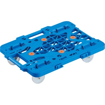 連結式ルートバン メッシュタイプ 515X385 ナイロン車輪 TRUSCO