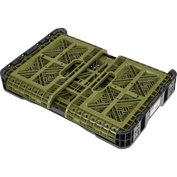 サイドオープン型折りたたみメッシュコンテナ TRUSCO